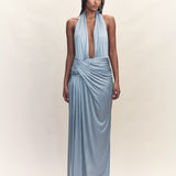 Preorder - Selene Plunge Jersey Gown