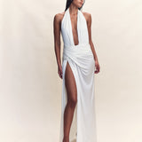 Selene Plunge Jersey Gown